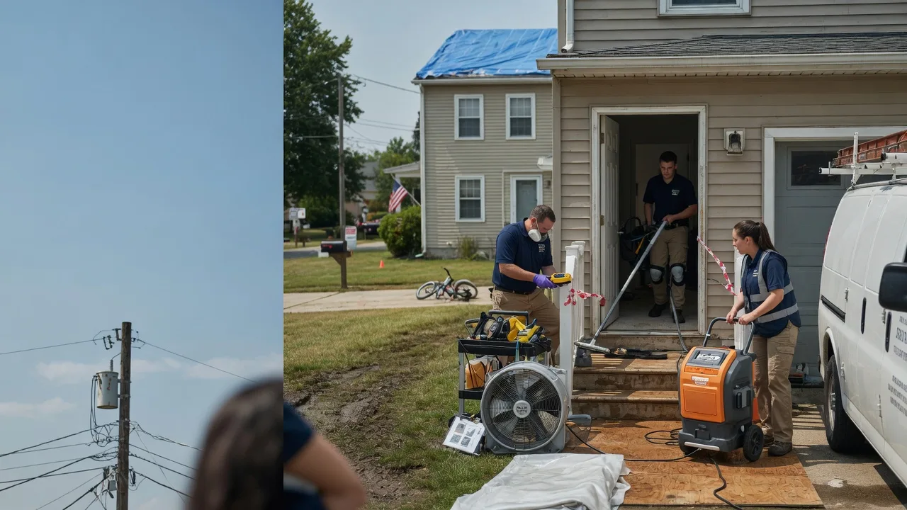 Water Damage Repair in Scammon, KS near me